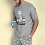 PIJAMA HOMBRE M/CORTA COFFEE - M